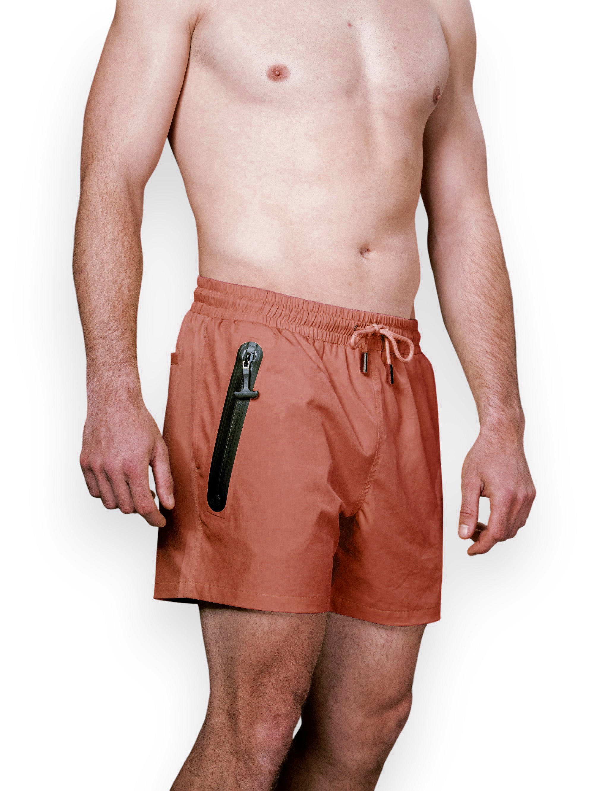 Badehose mit 100% wasserdichter Tasche | Herren